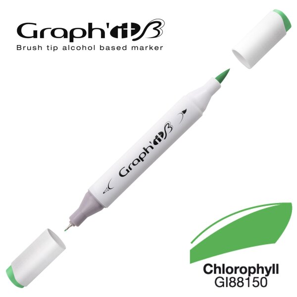 Layoutmarker Brush & extra fine GRAPHIT 8150 - Chlorophyll