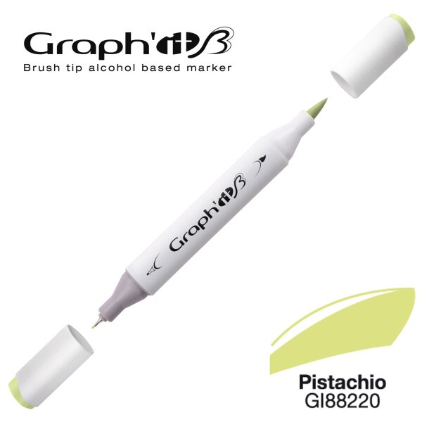 Layoutmarker Brush & extra fine GRAPHIT 8220 - Pistachio