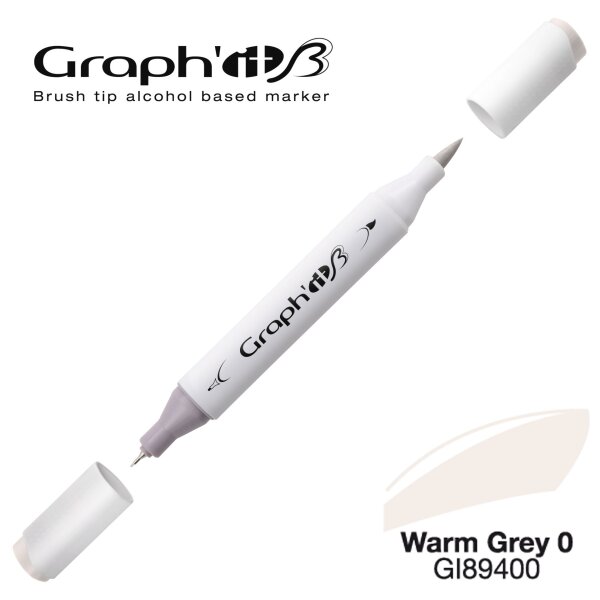 Layoutmarker Brush & extra fine GRAPHIT 9400 - Warm Grey 0