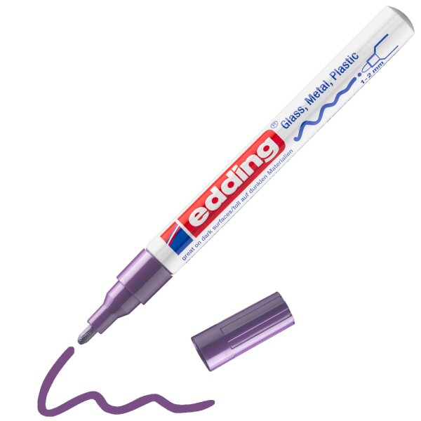 Glanzlackmarker 751 creative Rundspitze 1-2 mm - violett