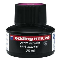 Nachfülltinte HTK 25 Textmarker - pink