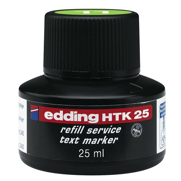 Nachfülltinte HTK 25 Textmarker - hellgrün