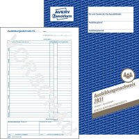 Formularbuch 2831 Ausbildungsnachweis A4 - 28 Blatt (1...