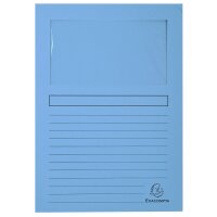 Fenstermappe A4 Forever h-blau 25St