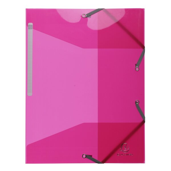 Eckspannmappe IDERAMA PP A4, - rosa