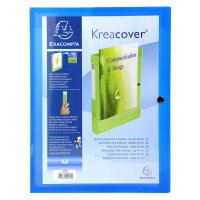 Sammelbox Kreacover, A4, PP, 40 mm, blau