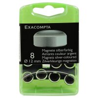 Magnete Ø 12mm silber 8St