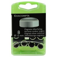 Magnete Ø 12mm silber 8St