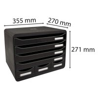 STORE-BOX MINI 7 Schbl Clc schwarz