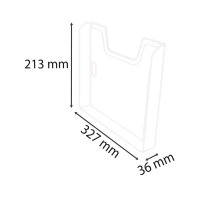 Einzelelement A4 Quer Pres. Tr