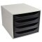 ECOBOX open ECO grau/schwarz