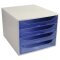 ECOBOX open ECO grau/eisblau Tz