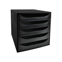 ECOBOX+ 5 Laden open ECO schwarz