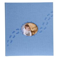 Babyalbum Pilou, 290 x 320 mm, hellblau