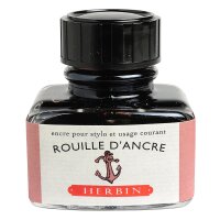 Tinte f Füller 30 ml rostbraun