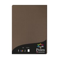 Papier A4 Pollen 120g braun 50Bl