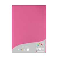 Papier A4 Pollen 210g fuchsia 25 Bl