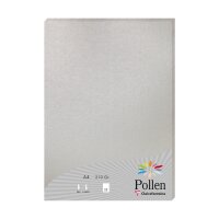 Papier A4 Pollen 210g silber 25Bl