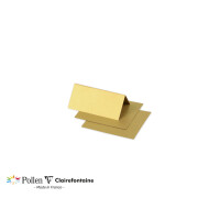 Tischaufsteller 85x80 gold