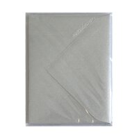 Briefumschlag Pollen 75x100, 5er Pack -  silber