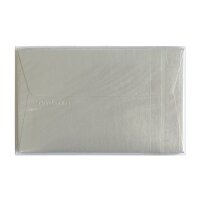 Briefumschlag Pollen 90x140, 5er Pack -  silber