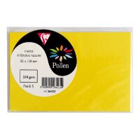 Karte Pollen 82x128, 5er Pack -  sonne