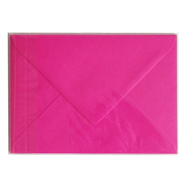 Briefumschlag Pollen 162x229, 5er Pack -  fuchsia