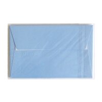 Briefumschlag Pollen 90x140, 5er Pack -  lavendelblau