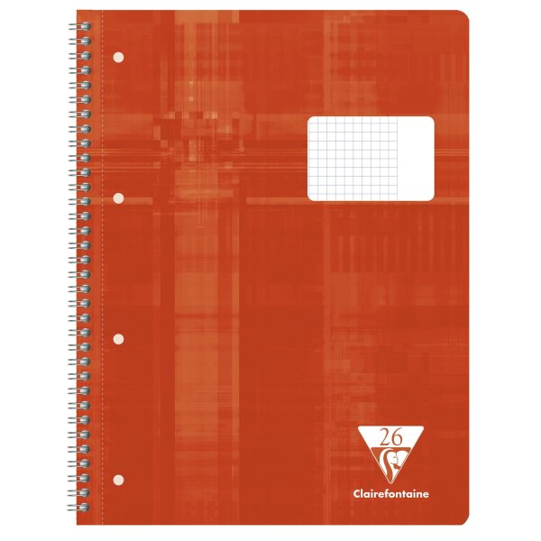 Clairefontaine Collegeblock A4 80 Blatt, 90g/qm Lineatur 26