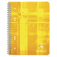 Clairefontaine Collegeblock A5 80 Blatt, 90g/qm kariert Lineatur 5