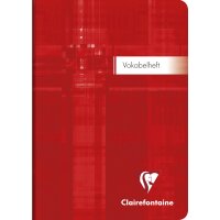 Vokabelheft Clairefontaine  A6 - 32 Blatt, 90g/qm -...