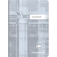 Vokabelheft Clairefontaine  A6 - 32 Blatt, 90g/qm - Lienatur 53 (2 Spalten)