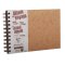 Clairefontaine "Age Bag" Reisealbum A5 quer 40 Blatt liniert+blanko - braun