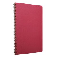 Clairefontaine "Age Bag" Spiralbuch A4 50 Blatt kariert- rot