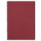 Clairefontaine "Age Bag" Spiralbuch A4 50 Blatt liniert mit Rand - rot