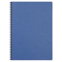 Clairefontaine "Age Bag" Spiralbuch A4 50 Blatt liniert mit Rand - blau