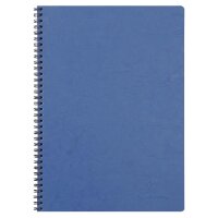 Clairefontaine "Age Bag" Spiralbuch A4 50 Blatt liniert mit Rand - blau