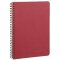 Clairefontaine "Age Bag" Spiralbuch A5 50 Blatt liniert mit Rand - rot