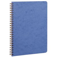 Clairefontaine "Age Bag" Spiralbuch A5 50 Blatt liniert mit Rand - blau