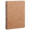 Clairefontaine "Age Bag" Spiralbuch A5 50 Blatt liniert mit Rand - braun