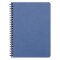 Clairefontaine "Age Bag" Spiralbuch A5 3 Taschen 60 Blatt liniert - blau