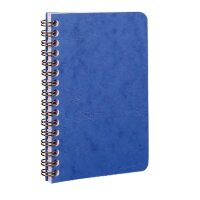 Clairefontaine "Age Bag" Spiralbuch 95x14 50 Blatt kariert - blau