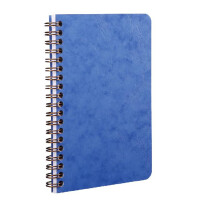 Clairefontaine "Age Bag" Spiralbuch 11x17 60 Blatt liniert - blau