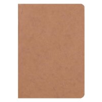 Clairefontaine "Age Bag" Notizheft A5 48 Blatt liniert - beige