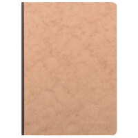 Clairefontaine "Age Bag" Kladde A5 broschiert 96 Blatt blanko - beige