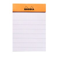 Rhodia Block 52x75 60Bl liniert ora