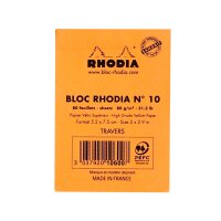 Rhodia Block 52x75 60Bl liniert ora