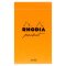 Rhodia Pocket 75x120 40Bl sort lin