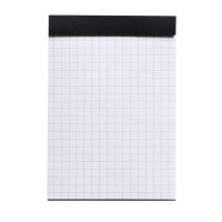 Block Rhodia 85x120 geh kar 80Bl schwarz