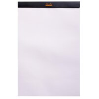 Notizblock 21x31,8 blanco 80Bl schwarz